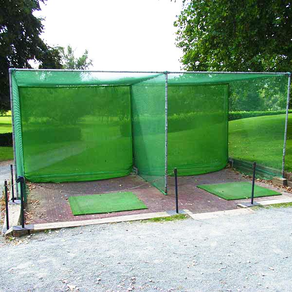 Golf Practice Cage Nets Dual Bay