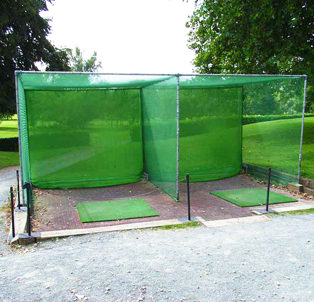 Golf Practice Cage Nets Dual Bay