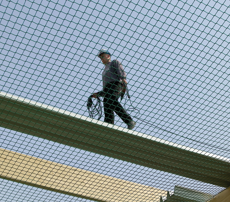 BS EN 1263-1 Class A2 Fall Safety Catch Net From Huaxing Nets