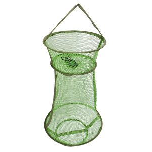 Foldable Steel Wire Net Crab Crawdad Cage