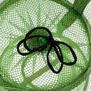 Foldable Steel Wire Net Crab Crawdad Cage