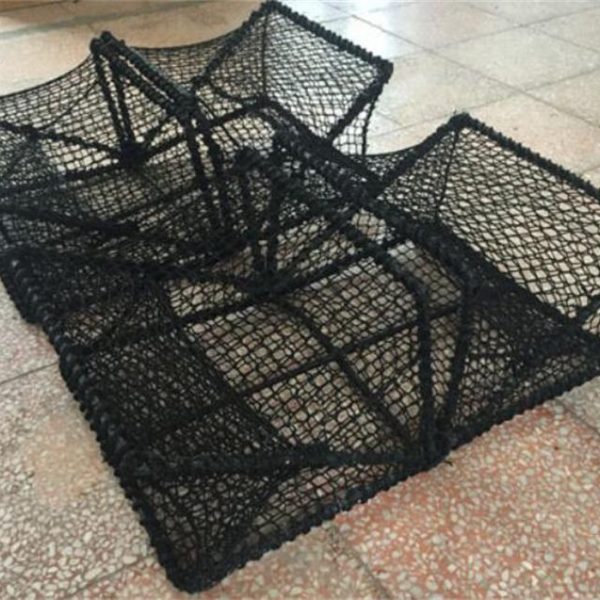 Square fishing folding crab traps