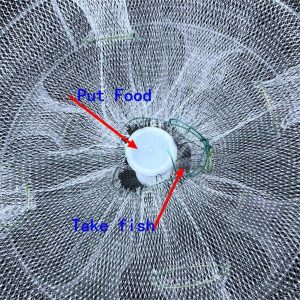 Foldable Round Crab Cage